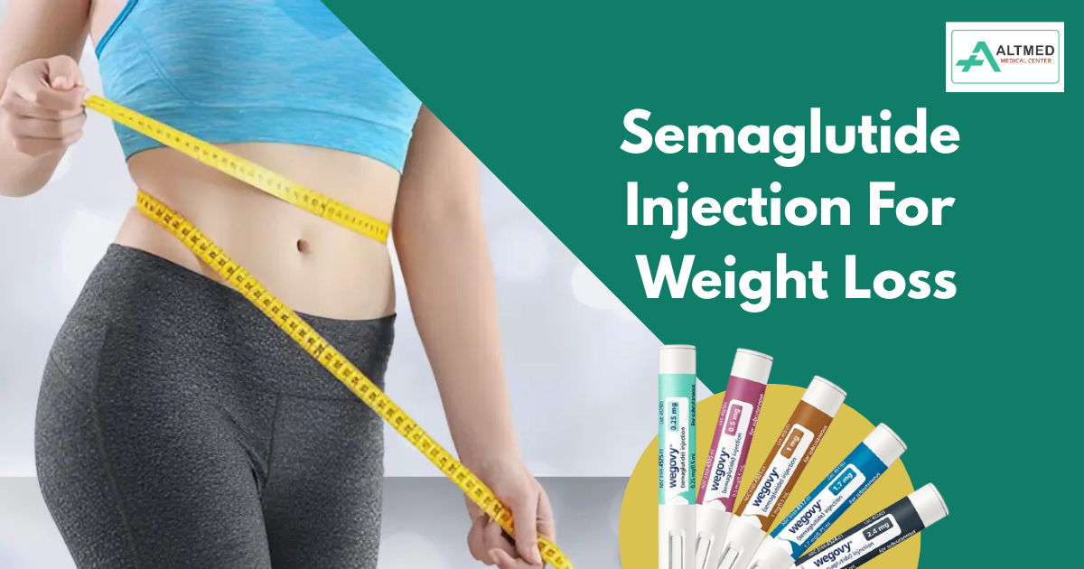 Semaglutide (GLP-1) Weight Loss Treatment in Manassas, VA from Altmed Medical Center in Manassas VA